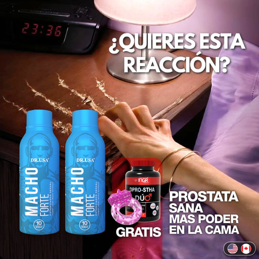 MACH0 F0RT3S + 2 PRODUCTOS GRATIS